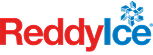The ReddyIce logo with "Reddy" in red and "Ice" in blue, featuring a blue snowflake design above the letter "e.
